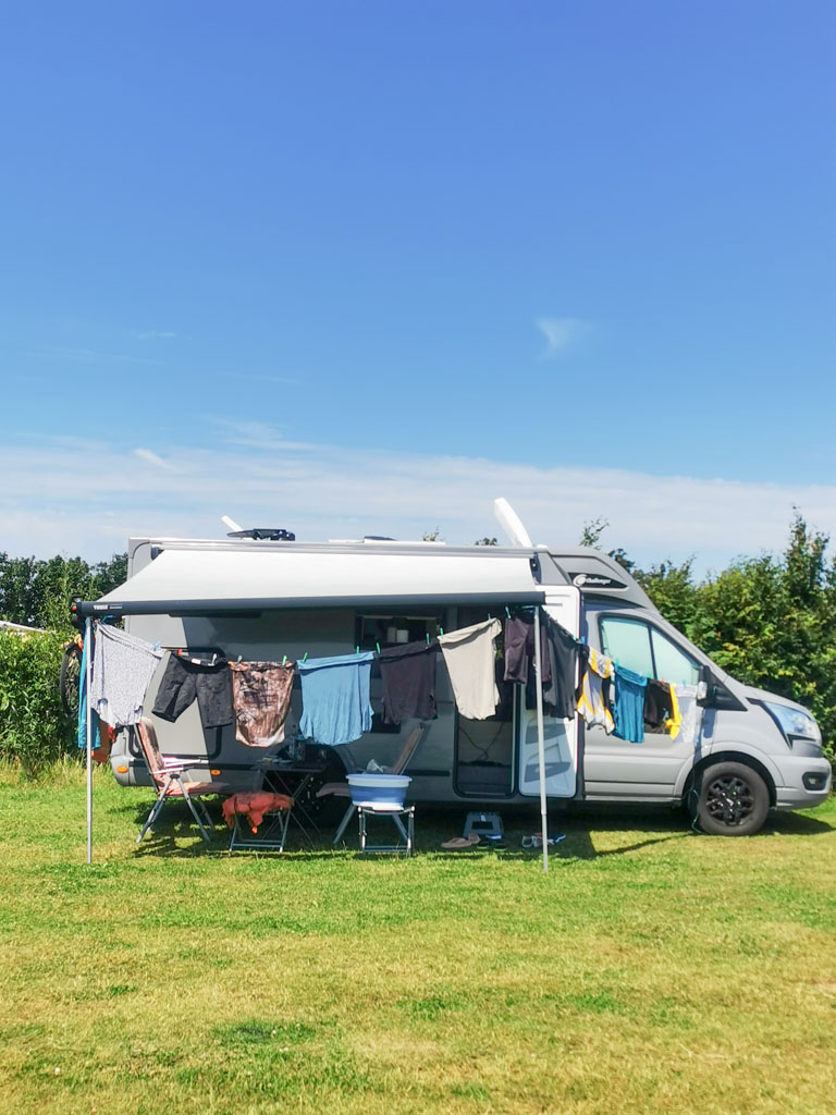Ein schönes Plätzchen in Nordholland, wo wir einen Waschtag einlegten. © Günter Nebl